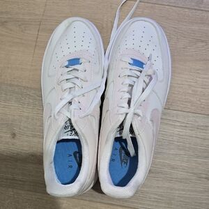 Nike air force 1 color changing White and Blue Sneakers
